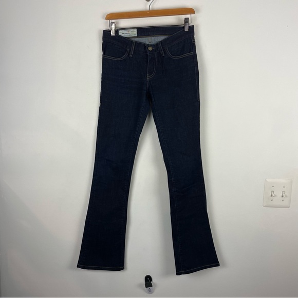 Imogene + Willie RN129065 Dark Wash Boot Leg Cotton Stretch Jeans Size 25 USA - Picture 1 of 9
